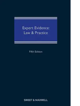 Hodgkinson / James |  Expert Evidence: Law and Practice | Buch |  Sack Fachmedien