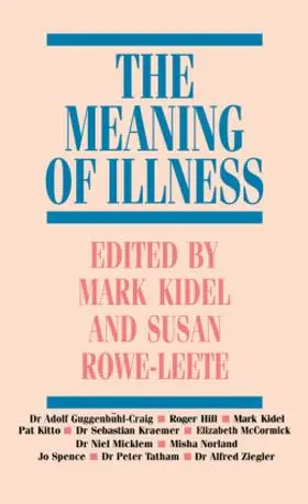 Auge / Herzlich |  The Meaning of Illness | Buch |  Sack Fachmedien