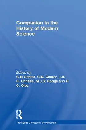 Cantor / Christie / Hodge |  Companion to the History of Modern Science | Buch |  Sack Fachmedien