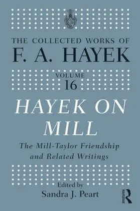 Peart |  Hayek On Mill | Buch |  Sack Fachmedien