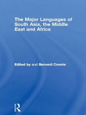 Comrie |  The Major Languages of South Asia, the Middle East and Africa | Buch |  Sack Fachmedien