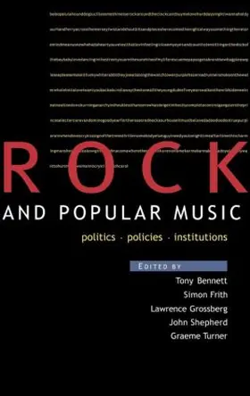 Bennett / Frith / Grossberg |  Rock and Popular Music | Buch |  Sack Fachmedien