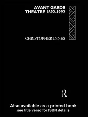 Innes |  Avant Garde Theatre | Buch |  Sack Fachmedien