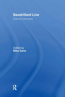 Gane |  Baudrillard Live | Buch |  Sack Fachmedien
