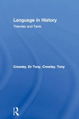 Crowley |  Language in History | Buch |  Sack Fachmedien