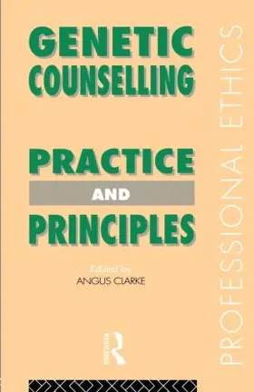 Clarke |  Genetic Counselling | Buch |  Sack Fachmedien