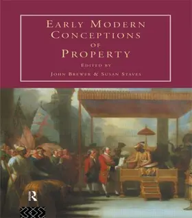Brewer / Staves | Early Modern Conceptions of Property | Buch | 978-0-415-10533-0 | sack.de