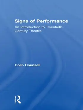 Counsell |  Signs of Performance | Buch |  Sack Fachmedien