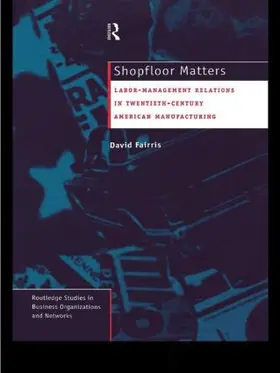 Fairris |  Shopfloor Matters | Buch |  Sack Fachmedien