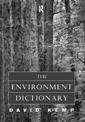 Kemp |  The Environment Dictionary | Buch |  Sack Fachmedien