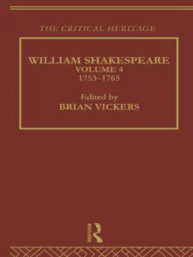 Vickers |  William Shakespeare | Buch |  Sack Fachmedien