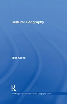 Crang |  Cultural Geography | Buch |  Sack Fachmedien