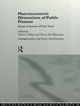 Blejer / Ter-Minassian |  Macroeconomic Dimensions of Public Finance | Buch |  Sack Fachmedien