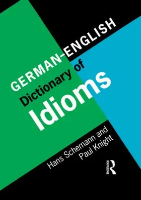 Schemann |  German/English Dictionary of Idioms | Buch |  Sack Fachmedien