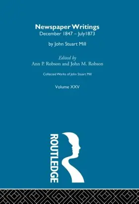 Robson |  Collected Works of John Stuart Mill | Buch |  Sack Fachmedien