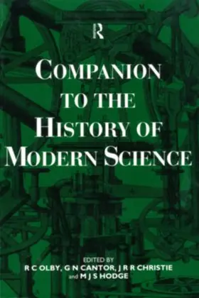 Olby / Cantor / Christie |  Companion to the History of Modern Science | Buch |  Sack Fachmedien
