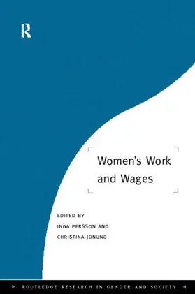 Jonung / Persson |  Women's Work and Wages | Buch |  Sack Fachmedien