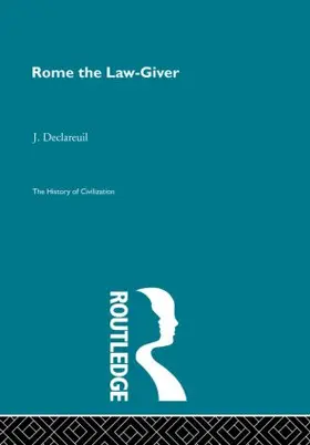 Declareuil |  Rome the Law-Giver | Buch |  Sack Fachmedien