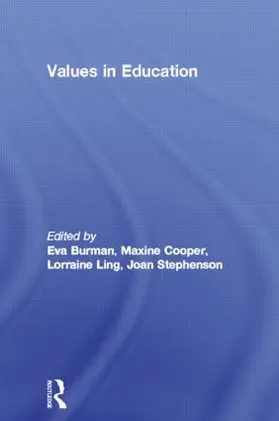 Burman / Cooper / Ling | Values in Education | Buch | 978-0-415-15738-4 | sack.de