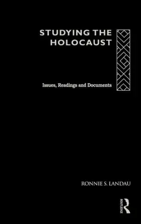 Landau |  Studying the Holocaust | Buch |  Sack Fachmedien