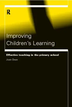Dean | Improving Children's Learning | Buch | 978-0-415-16896-0 | sack.de