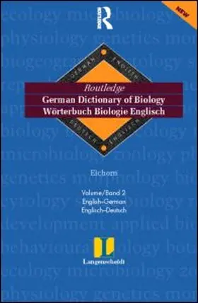 Eichhorn |  German Dictionary of Biology Vol 2 | Buch |  Sack Fachmedien
