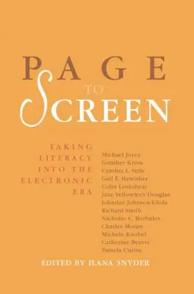 Snyder |  Page to Screen | Buch |  Sack Fachmedien