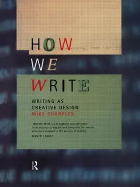 Sharples |  How We Write | Buch |  Sack Fachmedien