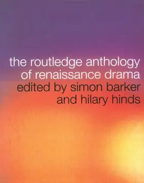 Barker / Hinds |  The Routledge Anthology of Renaissance Drama | Buch |  Sack Fachmedien