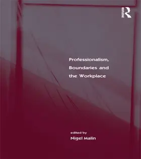 Malin |  Professionalism, Boundaries and the Workplace | Buch |  Sack Fachmedien