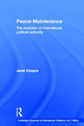 Chopra |  Peace Maintenance | Buch |  Sack Fachmedien