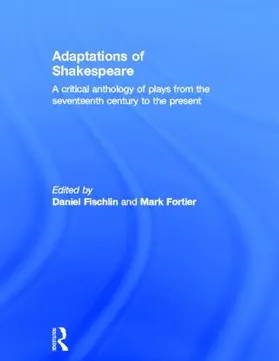 Fischlin / Fortier |  Adaptations of Shakespeare | Buch |  Sack Fachmedien