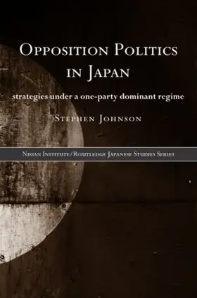Johnson |  Opposition Politics in Japan | Buch |  Sack Fachmedien