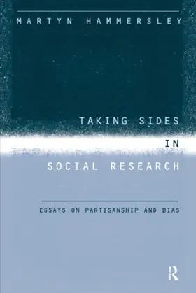 Hammersley |  Taking Sides in Social Research | Buch |  Sack Fachmedien