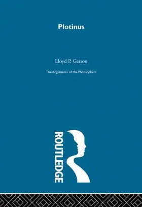 Gerson |  Plotinus-Arg Philosophers | Buch |  Sack Fachmedien