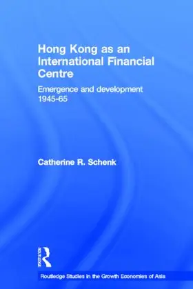 Schenk |  Hong Kong as an International Financial Centre | Buch |  Sack Fachmedien