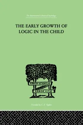 Piaget / Inhelder |  The Early Growth of Logic in the Child | Buch |  Sack Fachmedien
