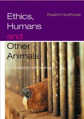 Hursthouse |  Ethics, Humans and Other Animals | Buch |  Sack Fachmedien