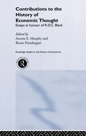 Murphy / Prendergast |  Contributions to the History of Economic Thought | Buch |  Sack Fachmedien