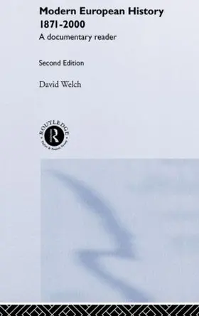 Welch |  Modern European History 1871-2000 | Buch |  Sack Fachmedien