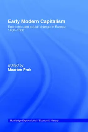 Prak |  Early Modern Capitalism | Buch |  Sack Fachmedien
