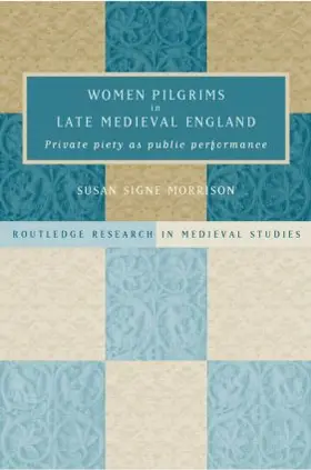 Morrison |  Women Pilgrims in Late Medieval England | Buch |  Sack Fachmedien