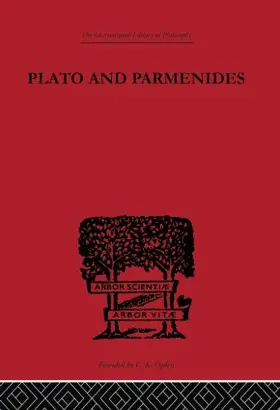 Cornford | Plato and Parmenides | Buch | 978-0-415-22517-5 | www2.sack.de