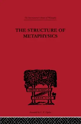 Lazerowitz |  The Structure of Metaphysics | Buch |  Sack Fachmedien