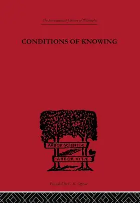 Sinclair |  Conditions of Knowing | Buch |  Sack Fachmedien