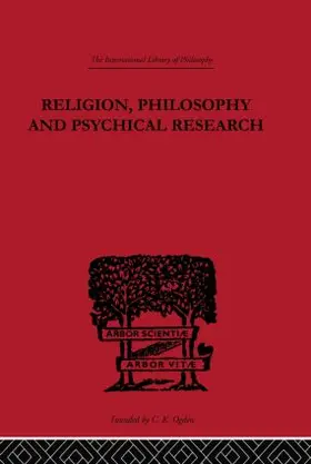 Broad |  Religion, Philosophy and Psychical Research | Buch |  Sack Fachmedien