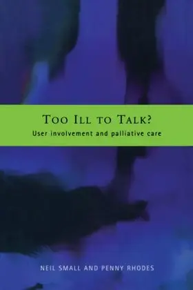 Rhodes / Small |  Too Ill to Talk? | Buch |  Sack Fachmedien