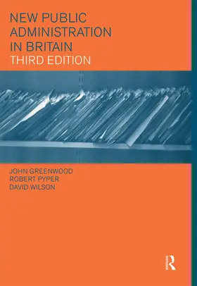 Greenwood / Pyper / Wilson |  New Public Administration in Britain | Buch |  Sack Fachmedien