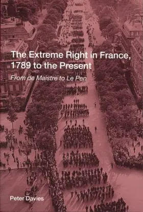Davies |  The Extreme Right in France, 1789 to the Present | Buch |  Sack Fachmedien