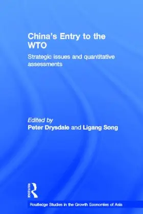 Drysdale / Song | China's Entry into the World Trade Organisation | Buch | 978-0-415-24101-4 | sack.de